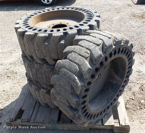 used skid steer tires for sale|12x16.5 solid skid steer tires.